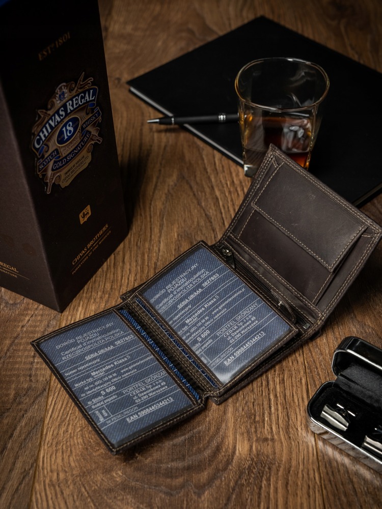 Гаманець чоловічий Buffalo Wild N4-B-MHU BROWN Гаманець чоловічий Buffalo Wild N4-B-MHU BROWN